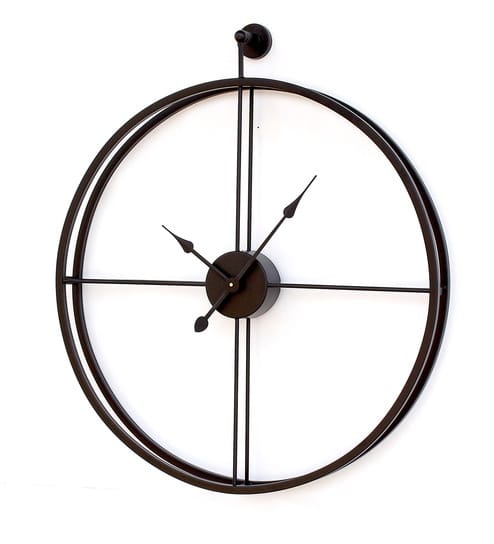 Black Round Wall clock