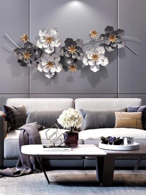 Black And White Metal Wall Art