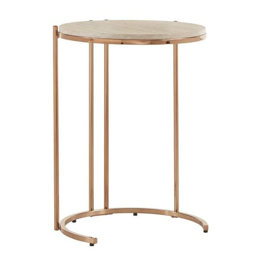 Amelia Round Marble Nesting Tables