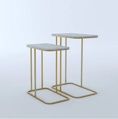 Elvis Gold Side Nesting Tables