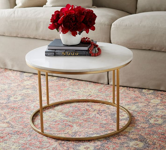 Round Marble coffee table