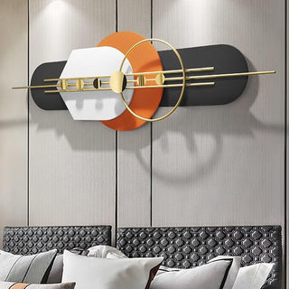 Gleaming Geometry Metal Wall Art