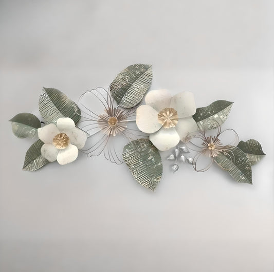 Floret Abstract Metal Wall Art
