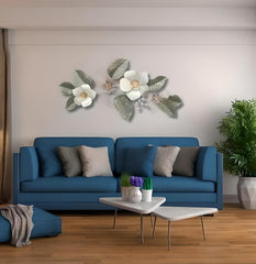 Floret Abstract Metal Wall Art