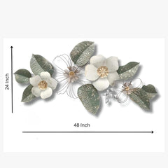 Floret Abstract Metal Wall Art
