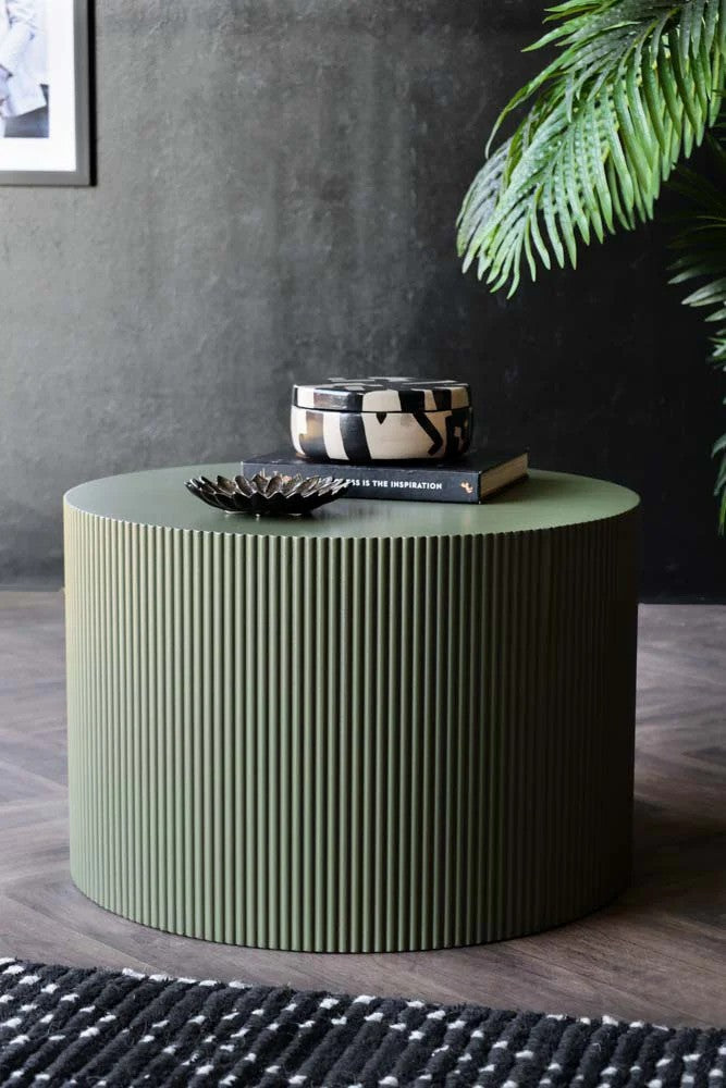 Green Groove Coffee Table