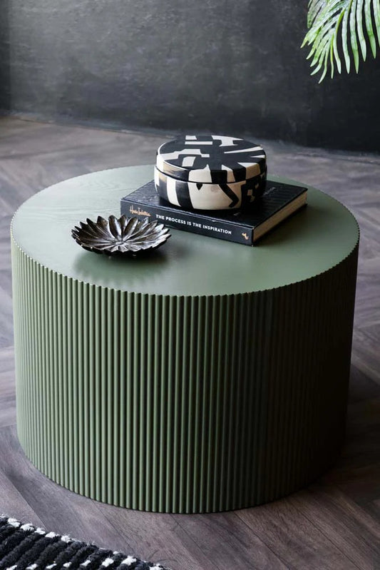 Green Groove Coffee Table