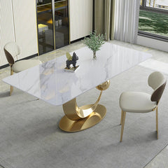 Golden Moon Dining Table With 6 Chairs