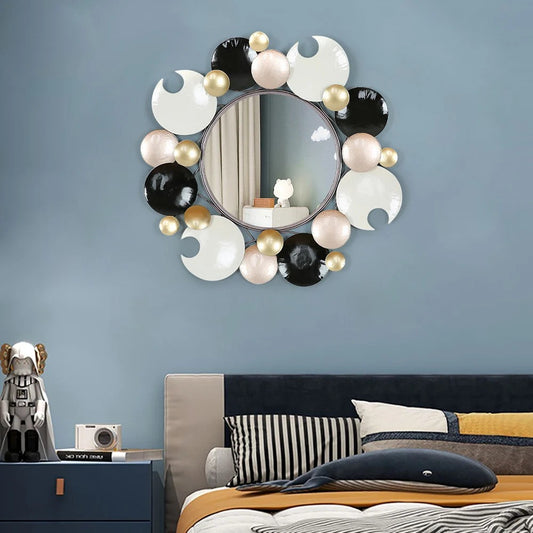 Plateful Pattern Wall Mirror