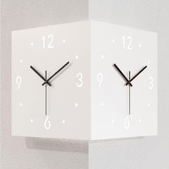 Minimalist Glow Corner Clock