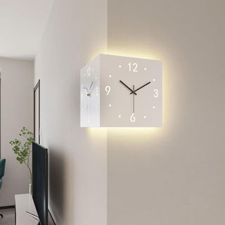 Minimalist Glow Corner Clock