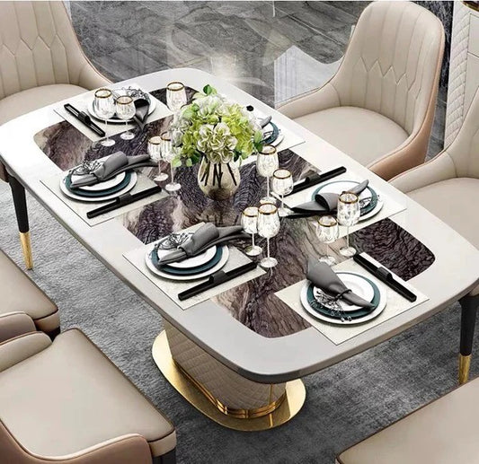 The Paragon Dining Table With 6 Chairs