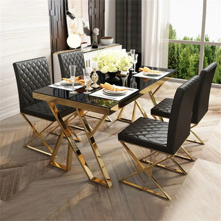Feast fiesta dining table with chairs
