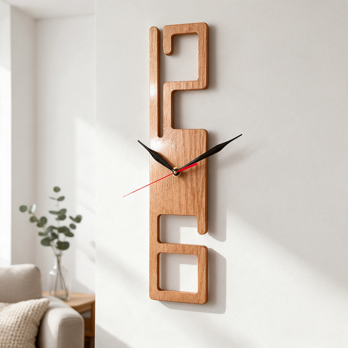 Asymmetry Wall Clock