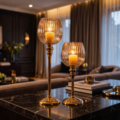 Amberlight Candle Holder Set