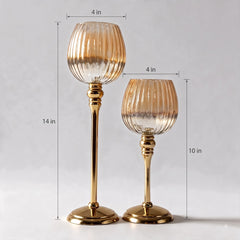 Amberlight Candle Holder Set
