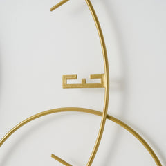 Creative Black Metal Wall Clock