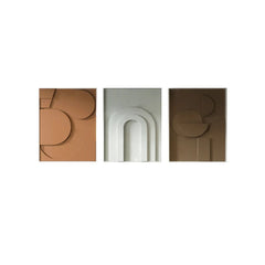 Carved Geometric Wall Art