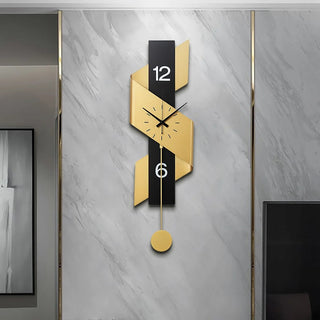 The Ribbon designer wall clock