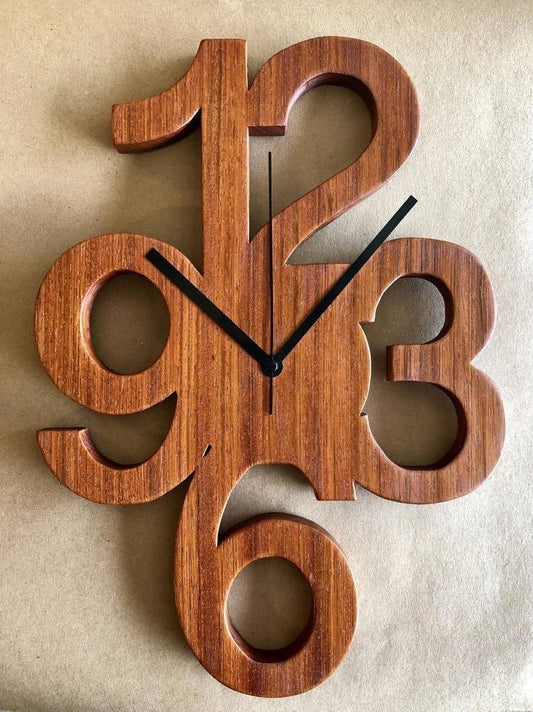 Regalia Numeric Wall Clock- Decorativs
