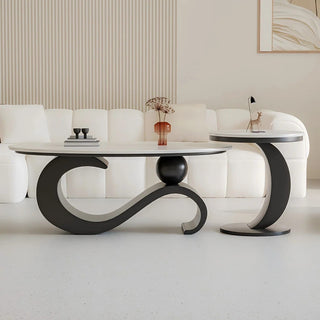 Premium metal Inox centre table